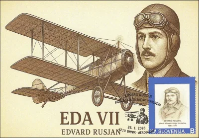 EDVARD RUSJAN PIONIR SLOVENSKEGA LETALSTVA 1886 - 1911